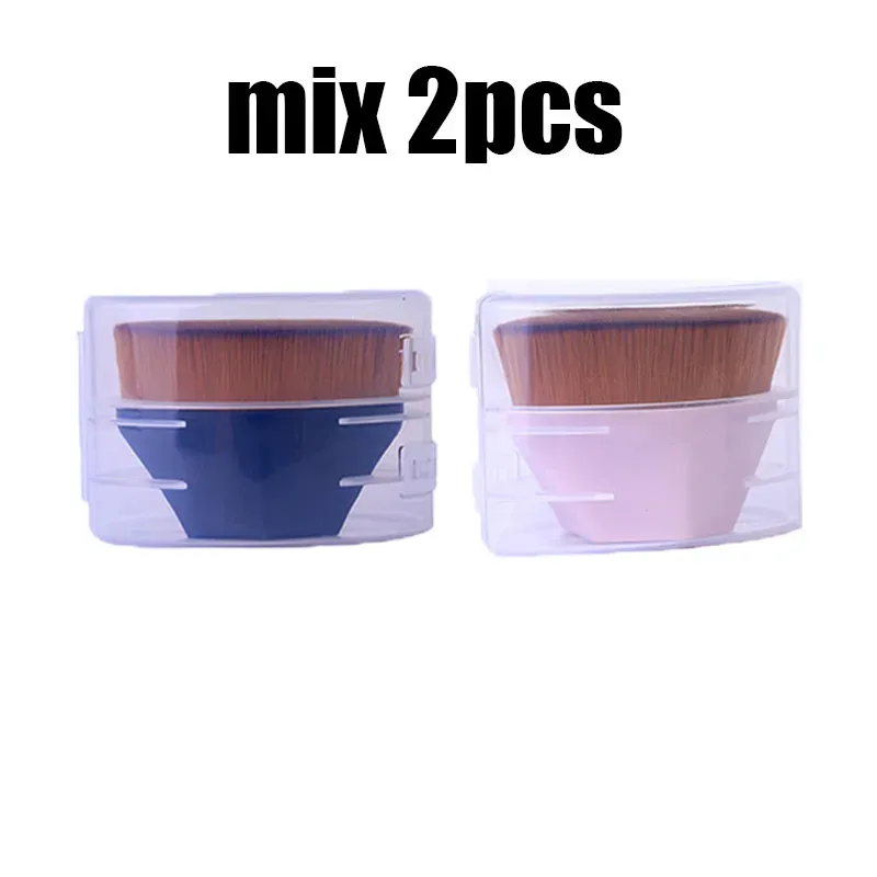 1/2/3/4pcs Makeup Brush Beauty Powder Face Blush Brushes Portable Professional Foundation Brush Cosmetics Soft Base Make Up