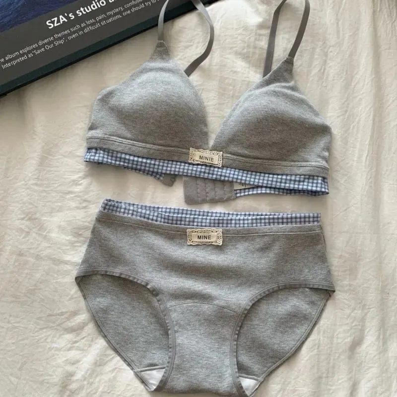 Lucky Red Underwear Set Women Cotton Push Up Bra Boost Bust Tightening Lingerie Hot Sale Comfort Breathable Bestseller 32-38 Set — image 4