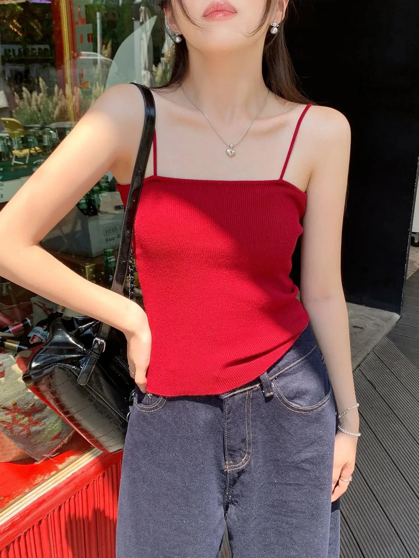 Casual Women Halter Crop Tops Summer Sleeveless Camis Backless Strap Tank Top Slim Solid Short Female Tube Cropped Vest 2026 — image 16