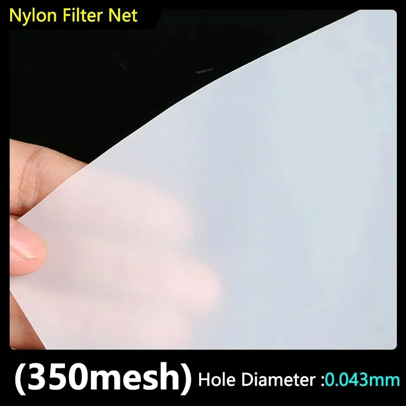 Food Grade Nylon Filter Mesh 80-500 Mesh Reusable Filter Fabric for Wine Drinking Water Kitchen Oil Paint & Ink Purification — image 16