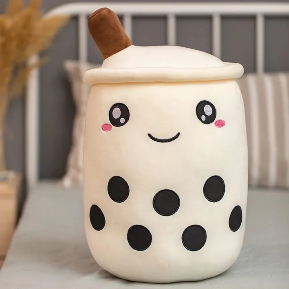New 25/35cm Bubble Tea Pillow Soft Cushion Pillow Boba Pillow Home Decor — image 2