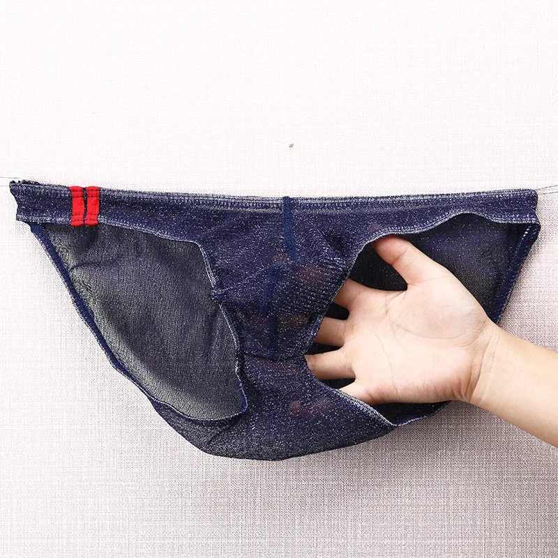 男性下着ブリーフ超薄型ローライズメッシュ通気性パンティー — image 18