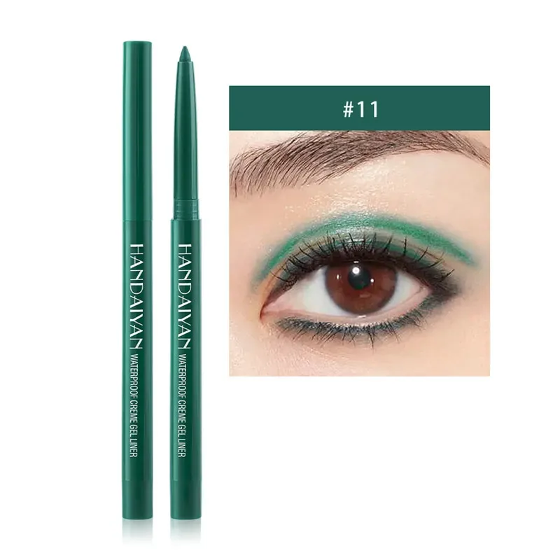 20 Colors Matte Eyeliner Waterproof Long Lasting Gel Liner Easy To Use Rotatable Eyeliner Colorful Eye Liner Eyes Makeup Tools