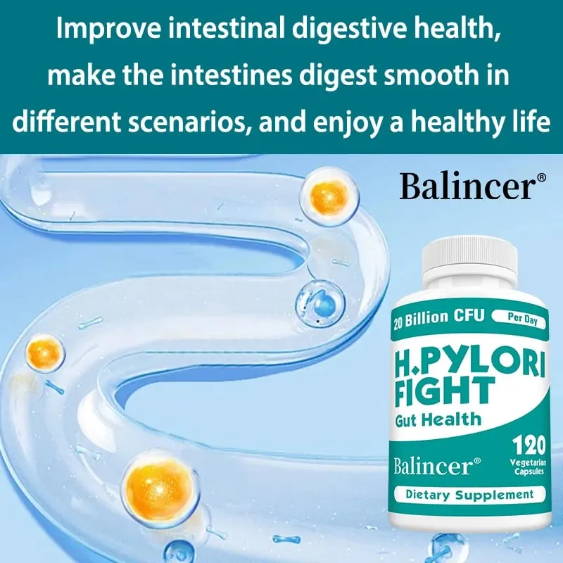 H. Pylori Defense Probiotics 20 Billion CFU - Lactobacillus Reuteri Support Intestinal Balance Digestive System Non-GMO — image 4