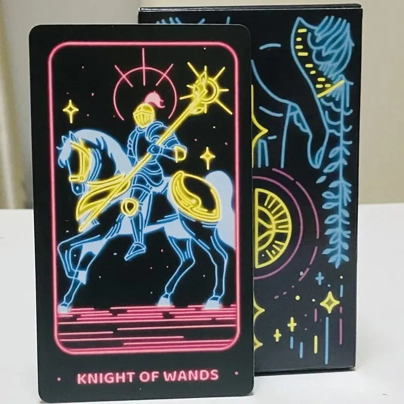 Simple Modern Minimalist Tarot cards A 78 deck Divination Fate English Edition Oracle Board Playing Table Games For Party