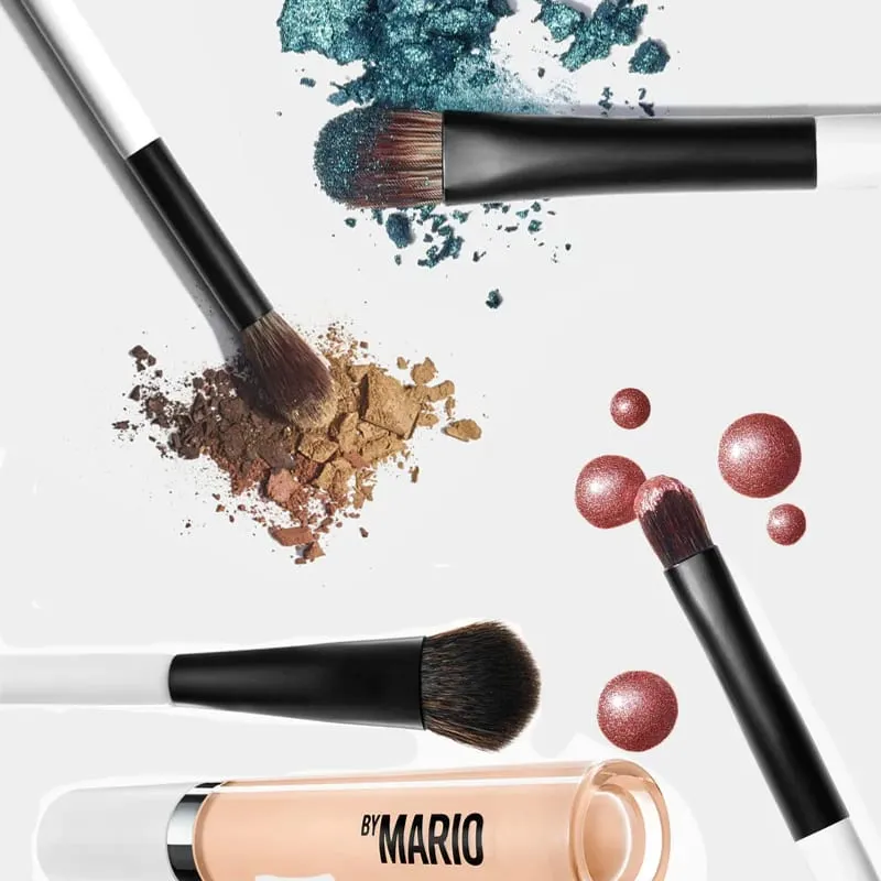 F1 F2 F3 F4 F5 E6 EF1 EF2 E3 E4 E5 E7 Highlight Blush Makeup Brush Ambient Soft Glow Brush Soft Fiber Hair Cosmetic Mario Brush