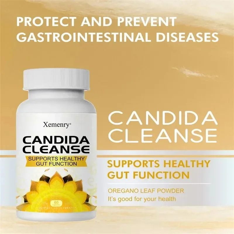 Candida Cleanse – Favorise le nettoyage et la désintoxication intestinaux, améliore la digestion et soulage la constipation et les ballonnements. — image 3