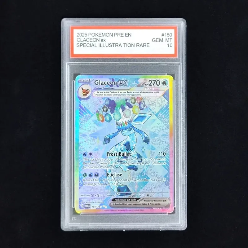 Proxy POKEMON PRE English PRISMATIC EVOLUTIONS #161 UMBREON ex Grade 10 Collection Card Toy — image 11