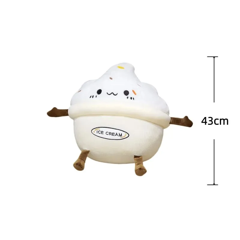 Corn Fries Chicken Leg Throw Pillow Simulation Food Plush Sofa Cushion Adorably Room Decor Toy Accompany Sleep Toy Creative Gift — image 12