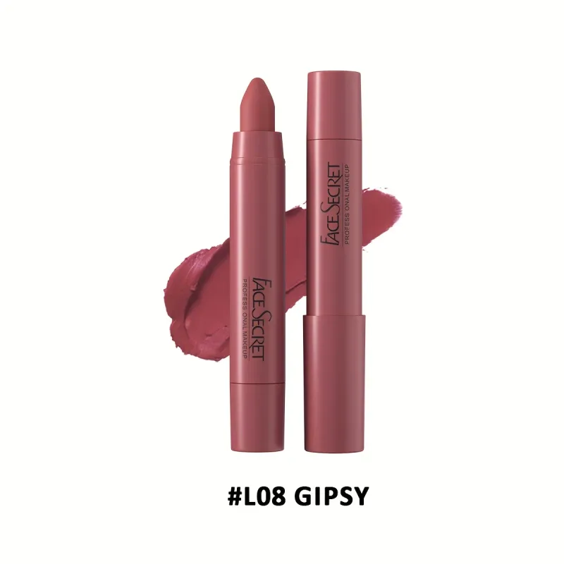 1pc Waterproof Matte Lipstick Long Lasting Finish Non-Stick Lightweight Lipstick Smooth Application Lip Combo Set