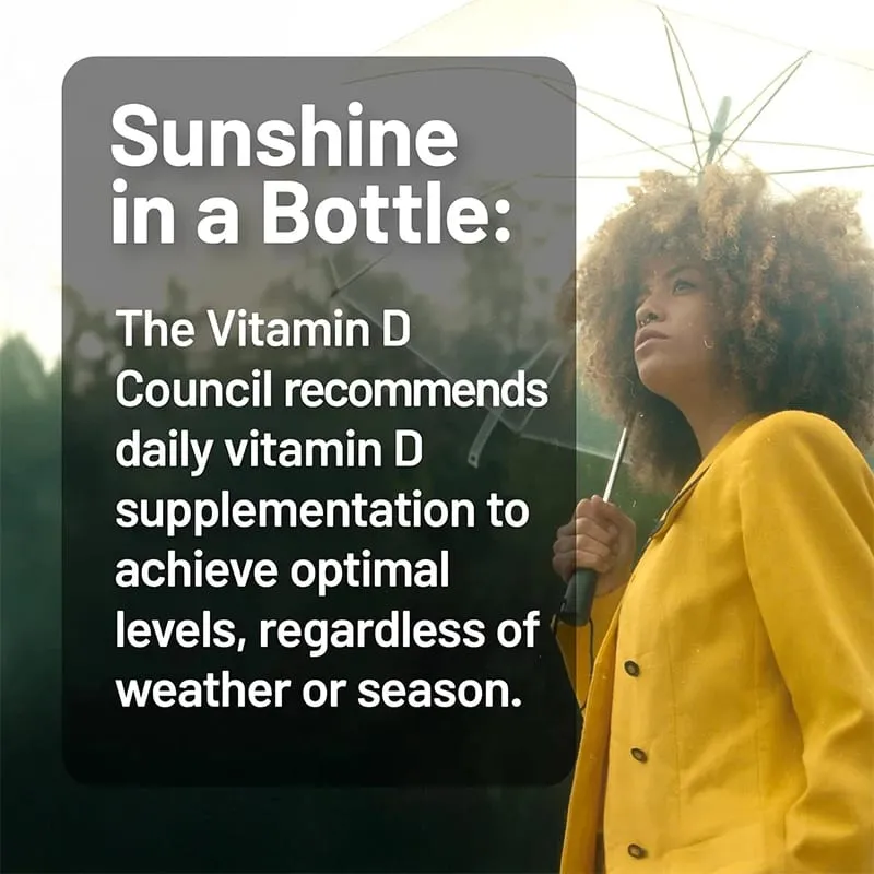 Vitamin D3 10 000 IU Softgels - Supports The Immune System Bone and Muscle Health Promotes Dental Health Non-GMO Gluten-free — image 6