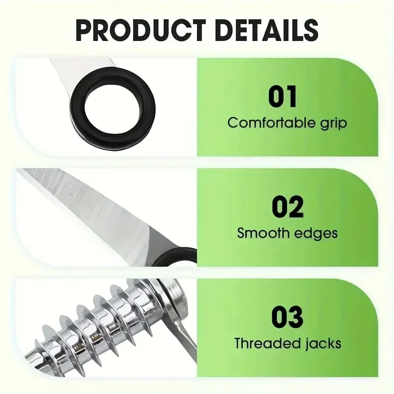 Cortador espiral vegetal manual-cortador portátil de aço inoxidável com design curvo adequado para corte uniforme de batatas — image 9