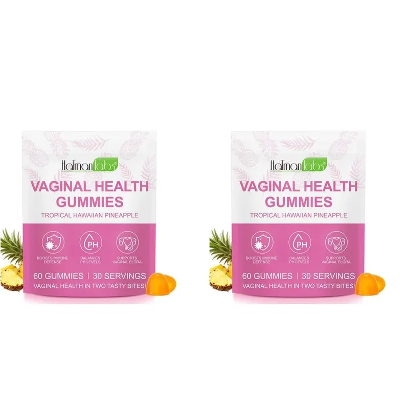 HolmanLabs Vaginal Health Gummies with Vitamin C and Probiotics Supports Vaginal Flora Helps Balance PH Levels 60 Gummies — image 9