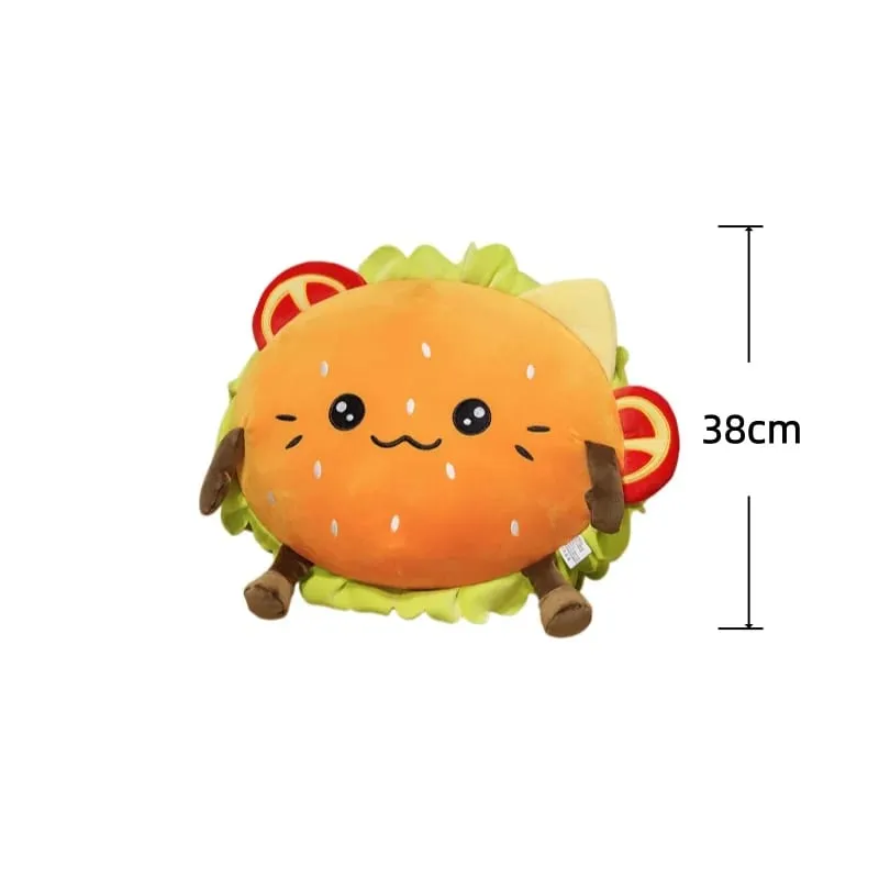 Corn Fries Chicken Leg Throw Pillow Simulation Food Plush Sofa Cushion Adorably Room Decor Toy Accompany Sleep Toy Creative Gift