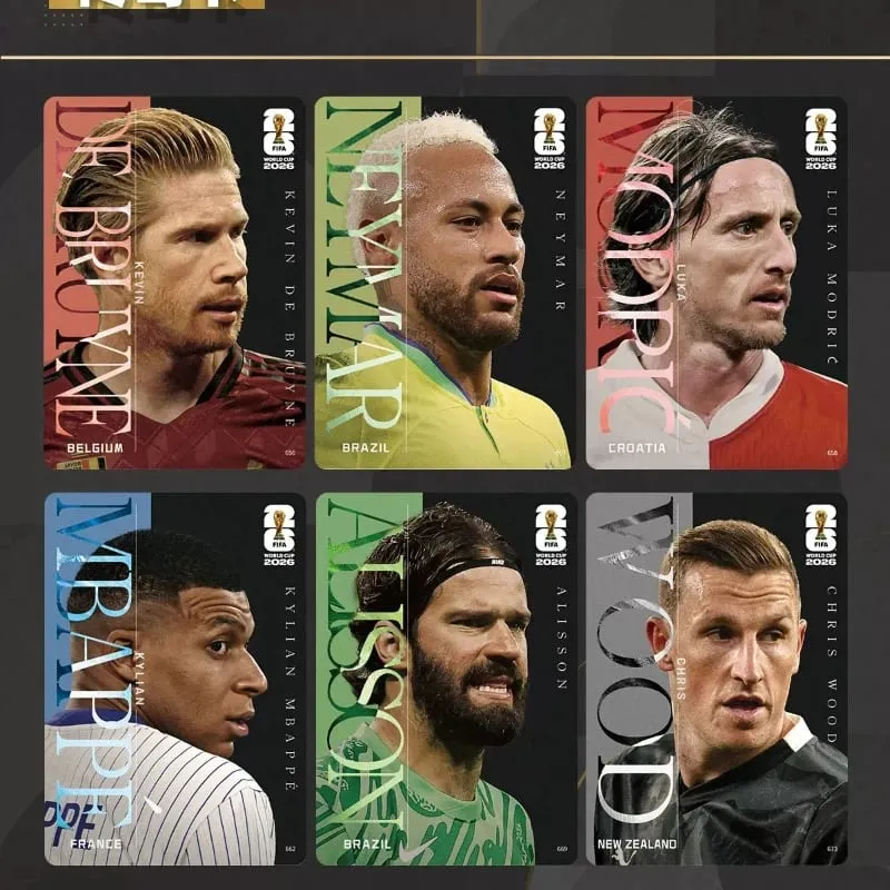 2026 FIFA World Cup Official Football Trading Card Panini Soccer Star Collection Limited Cards Fans Souvenir Birthday Gift — image 6