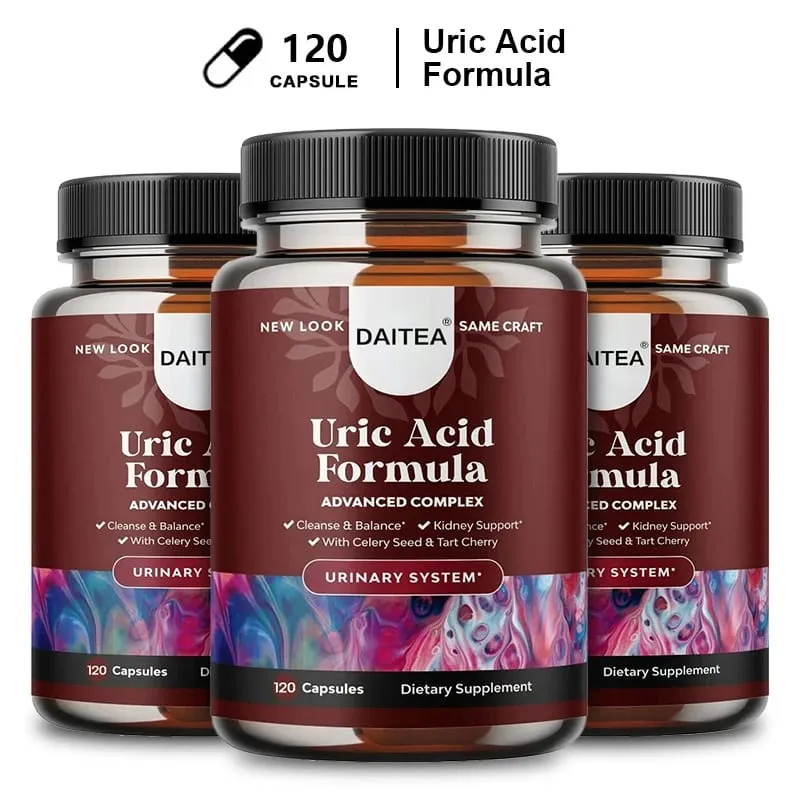 Uric Acid Formula - Kidney Cleanse Uric Acid Support Joint Supplement and Improves Immunity Supplement