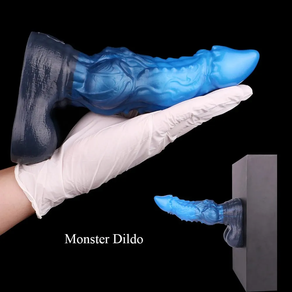 Monster Dragon Cock Anal Dildos Double Layer Penis Vaginal Anus Masturbator Silicone Sex Toys For Adult Women Men Flirting