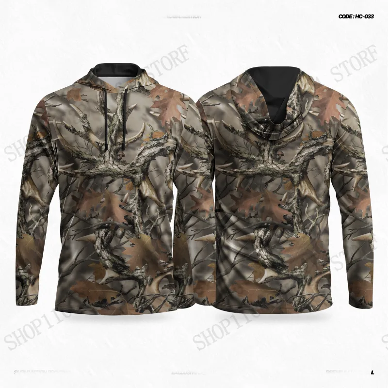 Weeds Oak Camouflage 3d Print Hoodie Men Women Fashion Outdoor Tracksuit Teen Hoodie Sweatshirt Autumn Winter Clothes Sudaderas — image 2