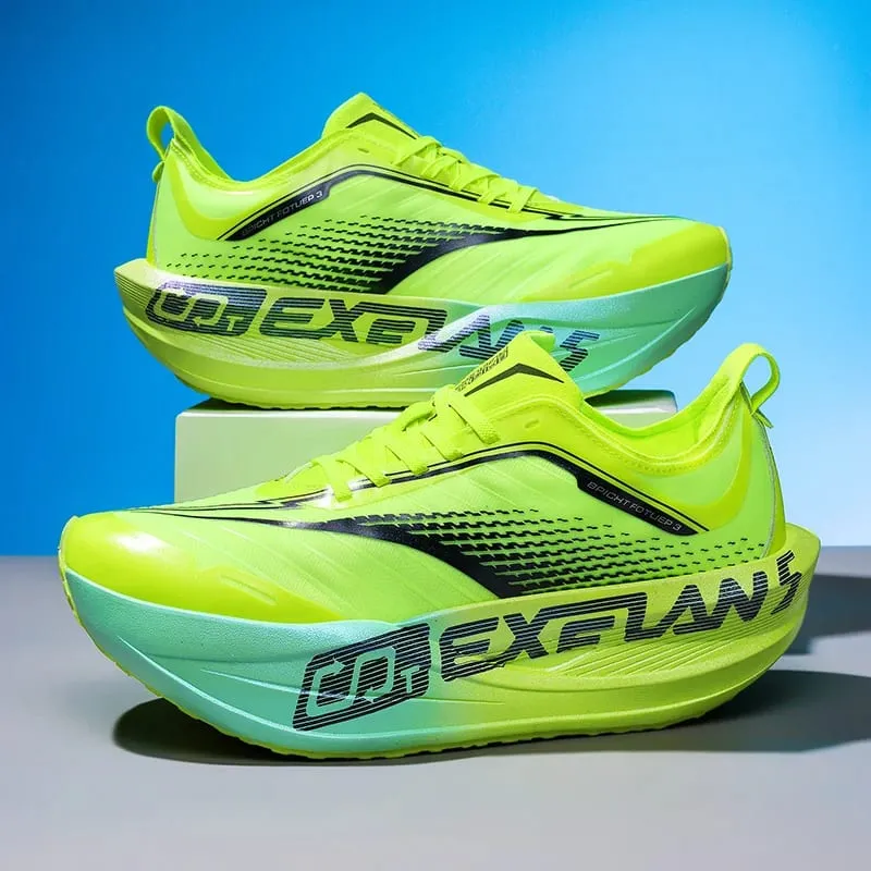 Running Shoes Men Marathon Speciality Sports Carbon Board Breathable Lightweight Women's Comfortable Athletic Nonskid Sneakers — image 4