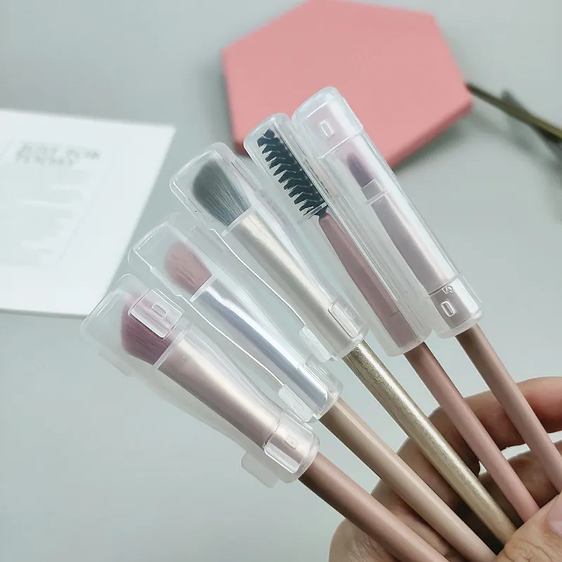 Hot Sale Brush Dust Protection Cover Guards Protectors Cover Make Up Tool Accessories makeup brushes set beauty tools — image 4