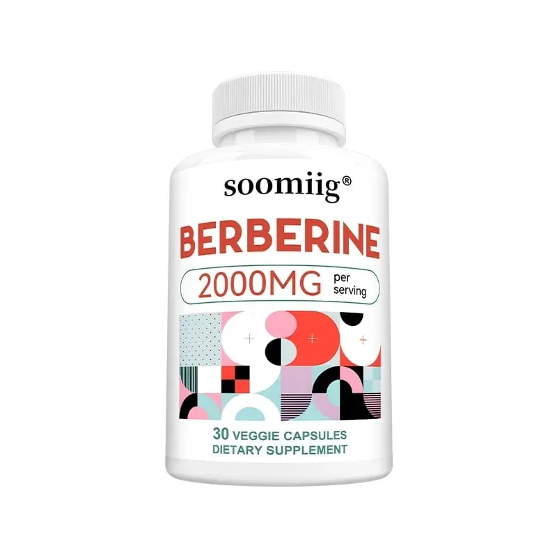 Berberine Capsules 2000mg Supports Heart Cardiovascular Health Digestion Liver Health Immunity & Metabolic Balance — image 8