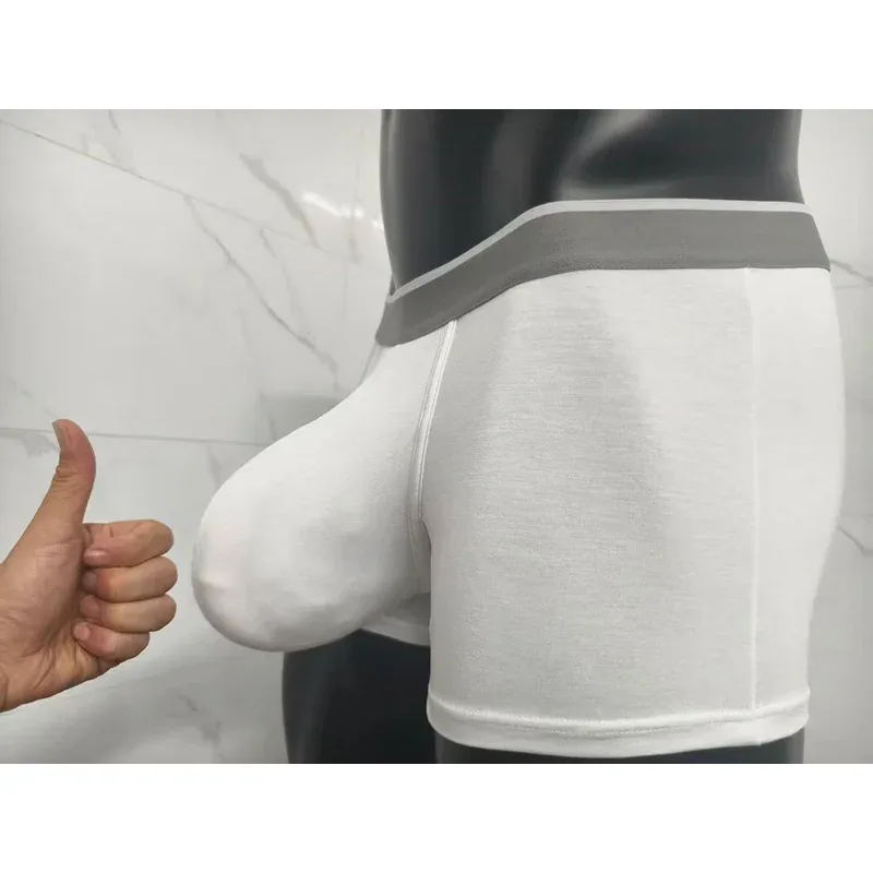 2026 Modal Quần Lót Boxer Nam Túi Lớn Thoải Mái Thời Trang Đồ Lót Gợi Cảm