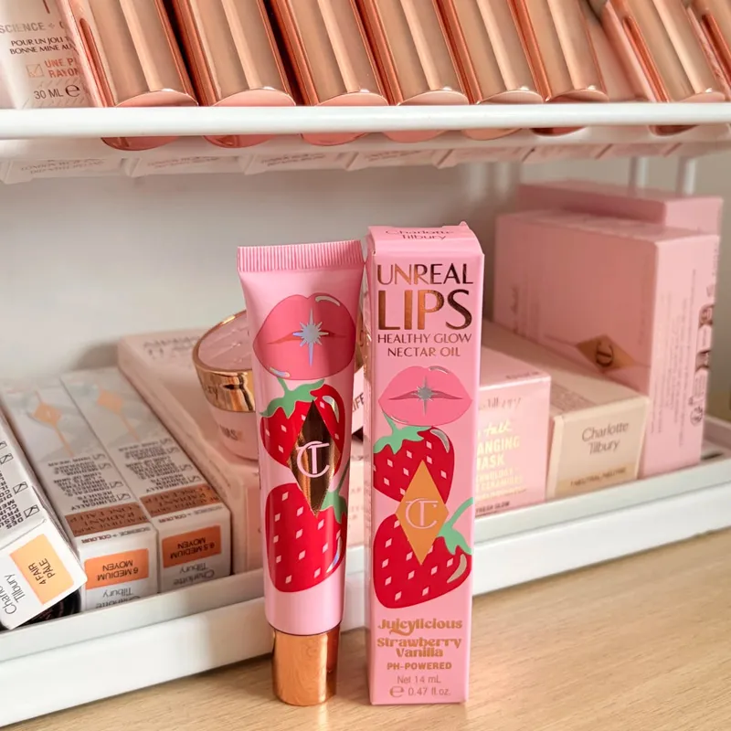 Charlotte Tilbury CT 메이크업 세트 형광펜 립 블램 4 색 아이 섀도우 팔레트 립 글로스 립 블램 세트 베개 토크 롱 라스팅