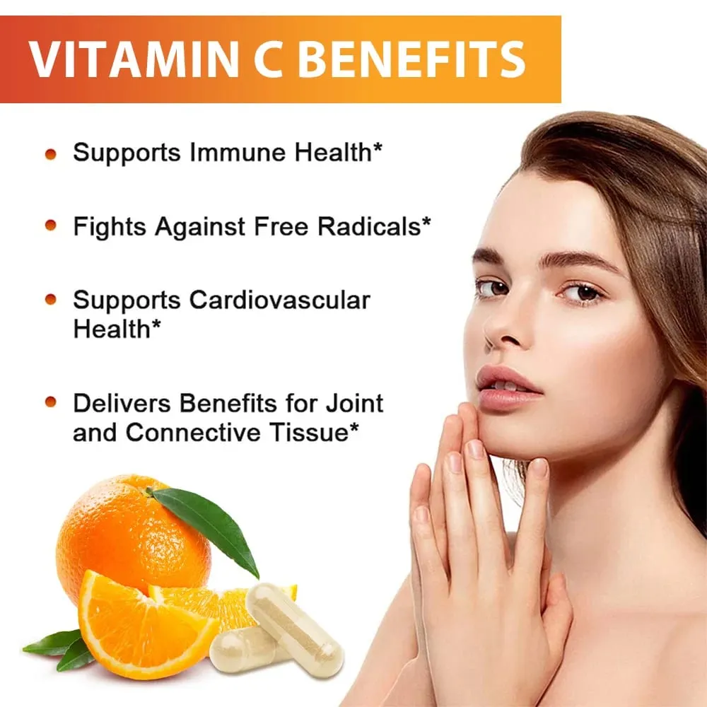 1700 Mg Liposome Vitamin C - Supports Immunity Replenishes Energy Promotes Collagen Production Improves Skin Health — image 4