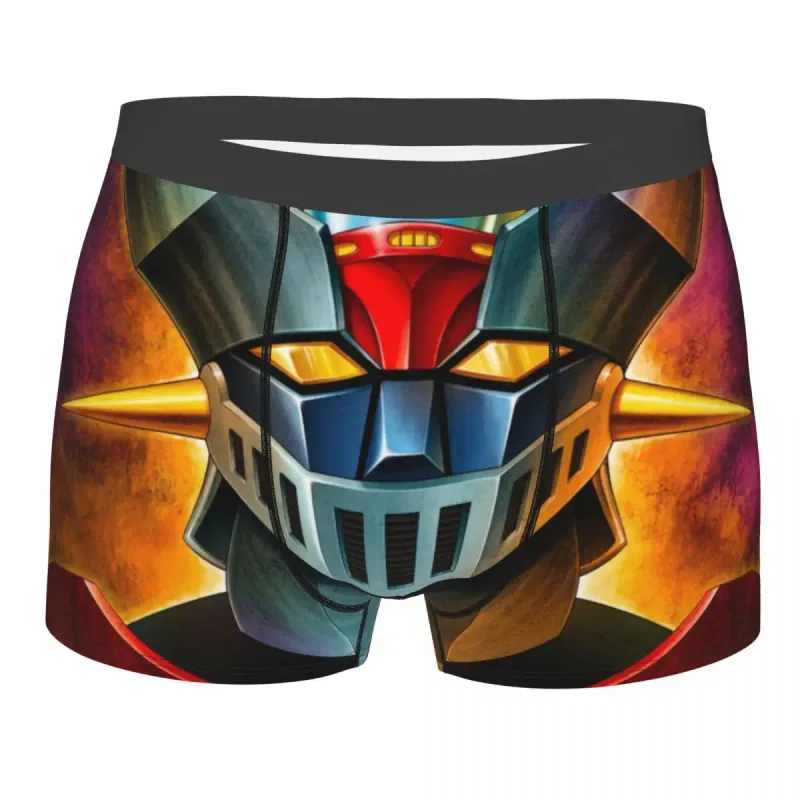 Custom Novelty Goldorak Ufo Robot Grendizer Boxers Shorts Panties Male Underpants Breathbale Briefs Underwear