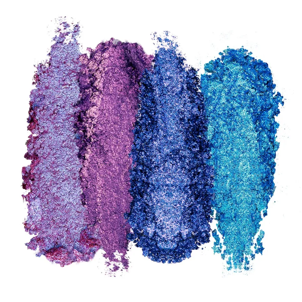 4 színű vegán kaméleon szemhéjfesték paletta saját márkás smink nagykereskedés egyedi logó Color Shift szemhéjfesték