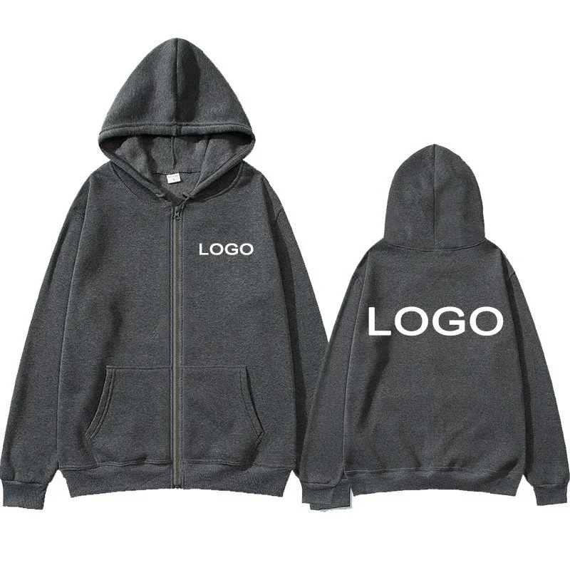 사용자 정의 인쇄 지퍼 후드 남성 패션 긴 소매 지퍼 업 스웨터 여성 캐주얼 성격 Hoody 풀오버 Sudadera