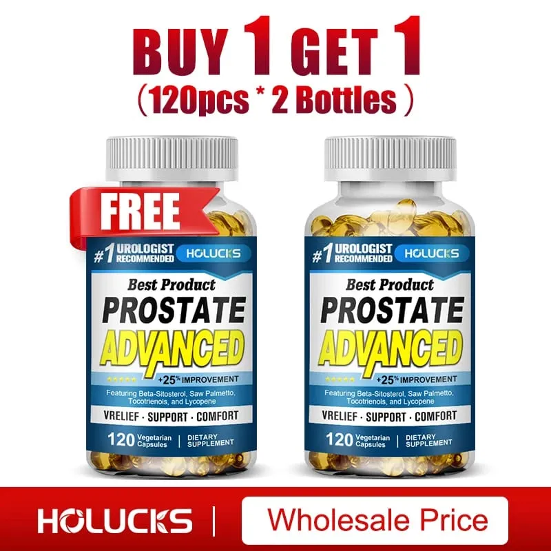 Prostate Capsules with Saw Palmetto Urinary Tract Health Relieve Frequent Urination Hair Growth Bladder Support for Men — image 8