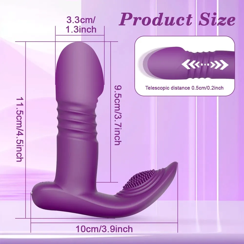 APP Control Thursting Vagina Vibrator for Women Wearable Panties G-Spot Clitoris Vibrator Female Masturbation Sex Toy for Women — image 6