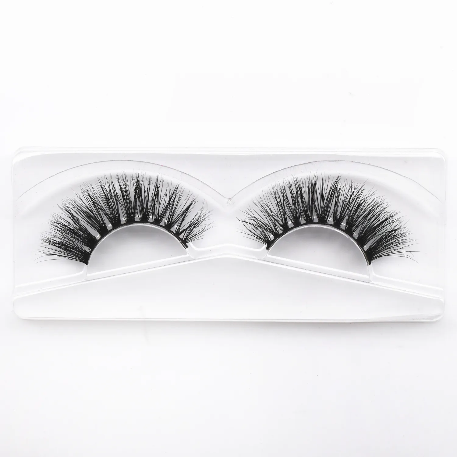 D20 Real Mink Lashes Eyelashes Extension Natural Long Winged Volume Eye Lashes Handmade Mink Fake Eyelash Makeup Lash