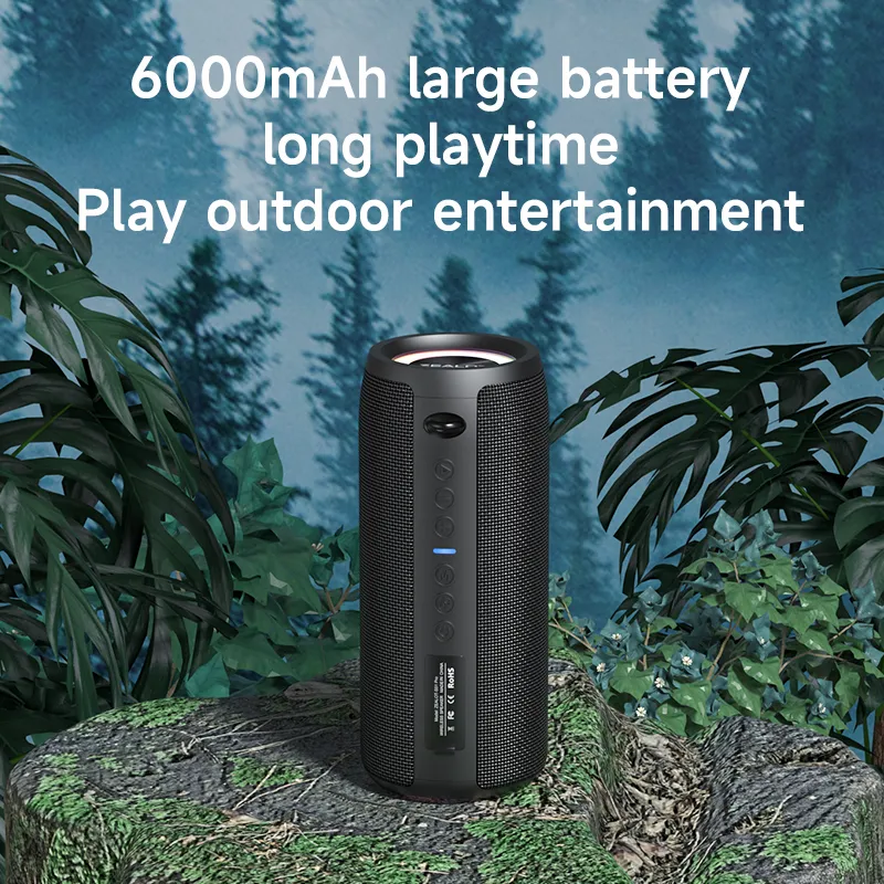 Zealot-S51Pro 40W 고출력 블루투스 스피커 3D 스테레오베이스 블루투스 스피커 휴대용 IPX5 방수 적합한 TWS 붐 박스