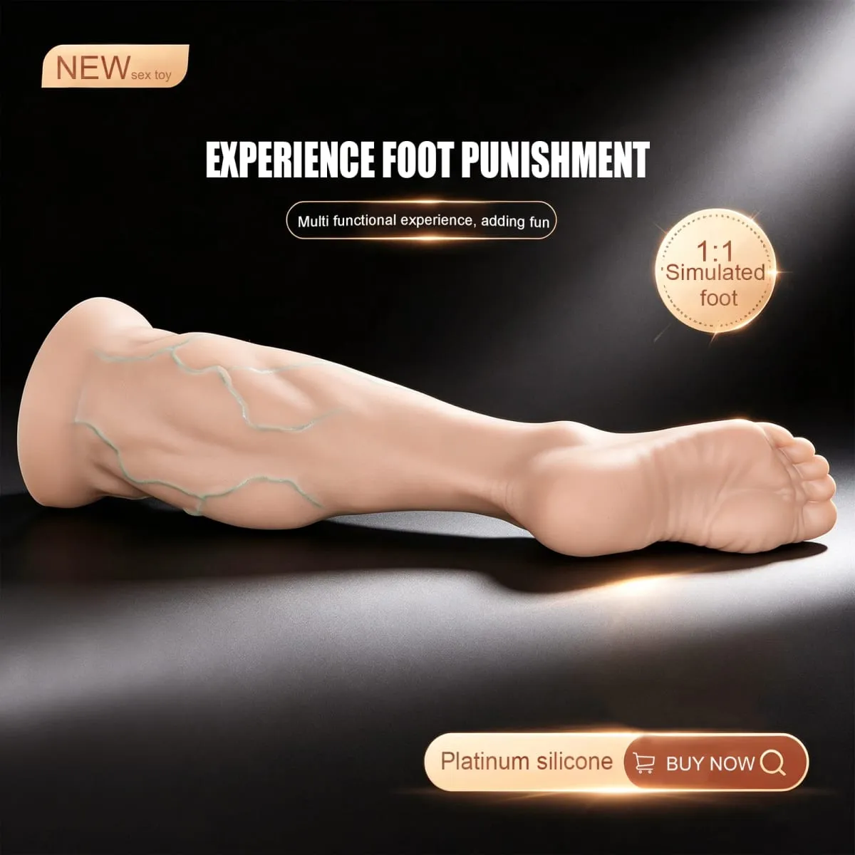 Enorm silikonfot Butt Plug Thick Ben Dildo Stor analplugg Anal Expander Masturbator Anus Dilator Sexleksaker Vuxenleksak Sexbutik