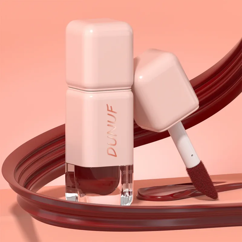 Glossy Lip Gloss Cermin Air Tint Bibir Tahan Lama Tidak Melekit Cawan Gincu Cecair Melembapkan Bogel Merah Coklat Bibir Makeup — image 7