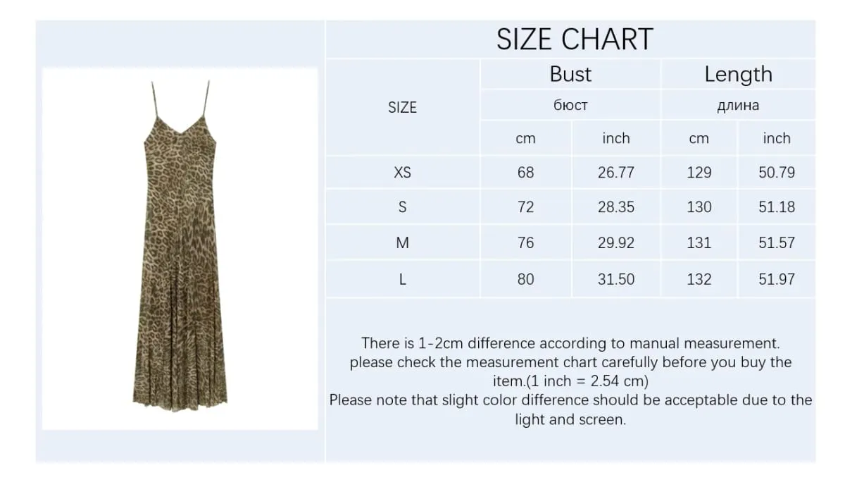 2026 Summer New Women's Dress Leopard Print Spaghetti Strap A-Line Midi Dress Sexy Fashion Wild Individual Style — image 6