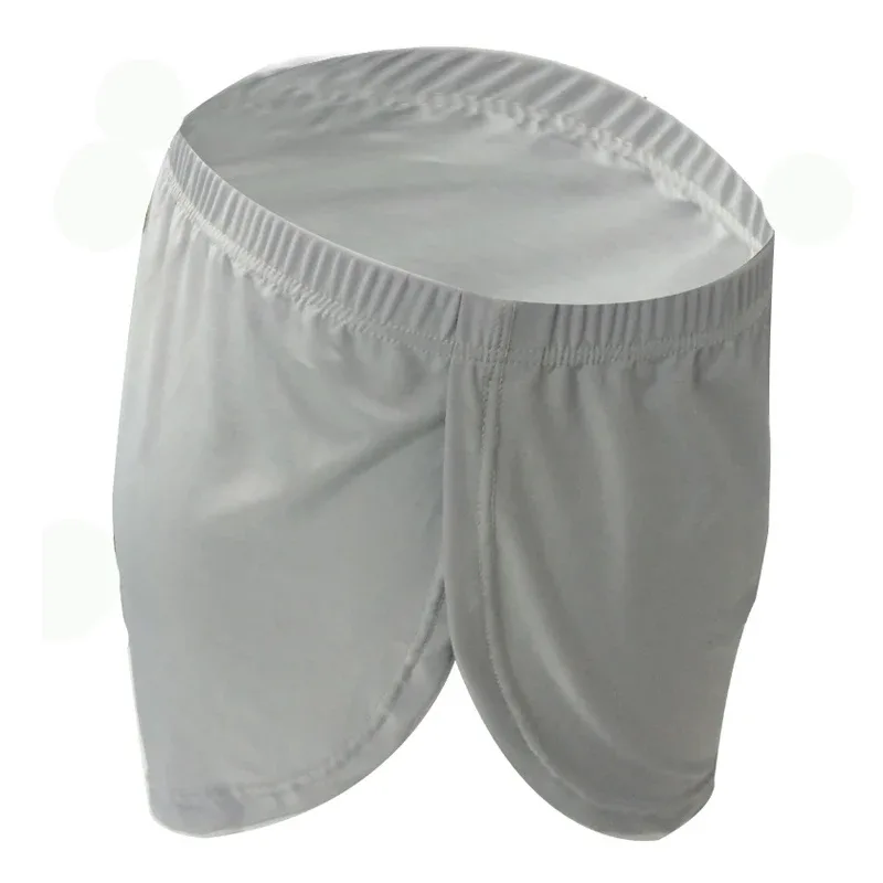 Male Panties Underwear Boxers Breathable Men Boxer Pajamas Side Split Underpants Cueca Homem Shorts Sleepwear