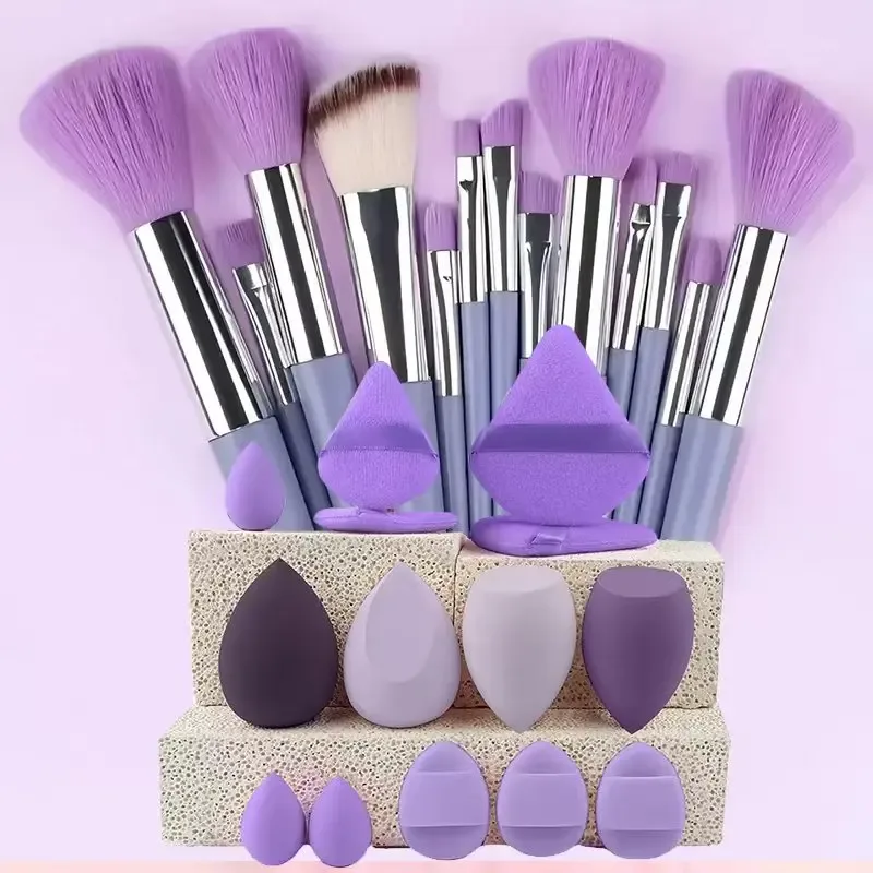 Makeup Brushes Set Premium Synthetic Kabuki Brushes Foundation Concealer Powder Blush Blending Face Eyeshadow Cosmetic Brushes S