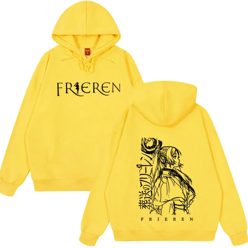 Anime Frieren: Beyond Journey's End Hoodies Men's Women Clothes Fashion Fleece Sweatshirts Winter Fashion Funny Style Clothing — image 6