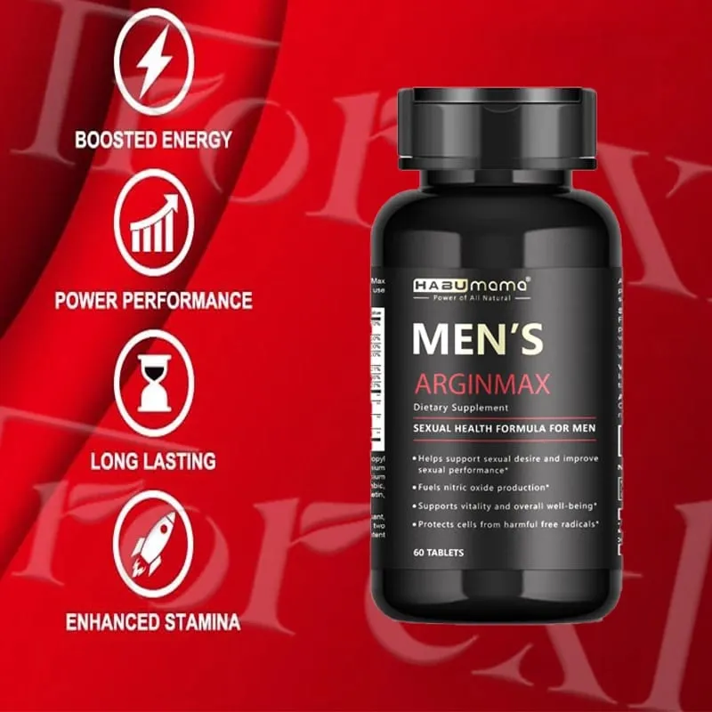 Highest Potency L-Arginine Pills Male Enhanceing Supplement-Performance Boost Enhanced Strength