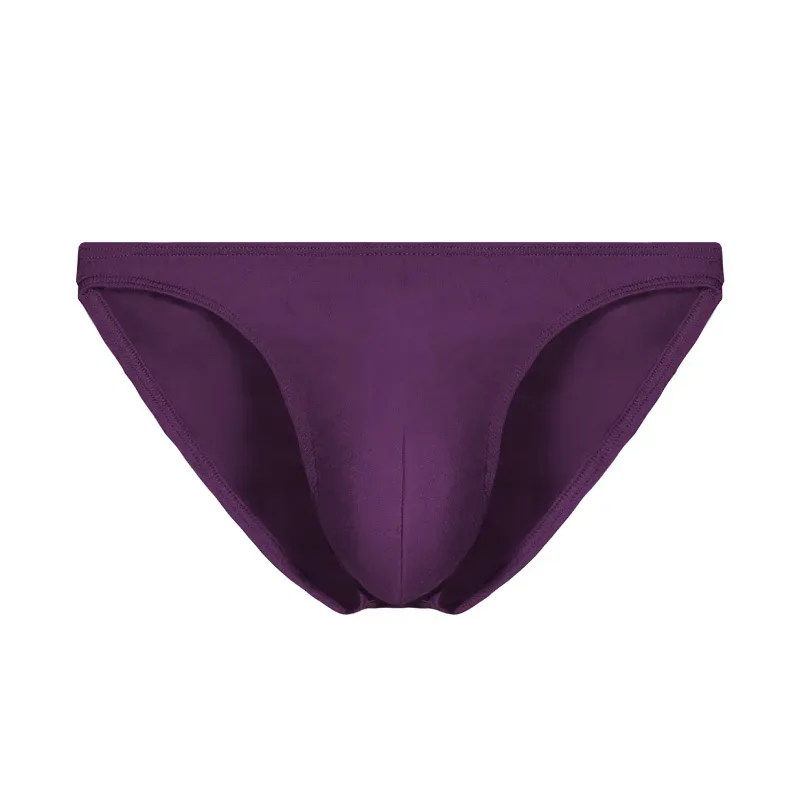 Men's Underwear, Men's Small Triangle Briefs, U-Convex Thin Elastic Sexy Low-Waist Tight-Fitting Narrow-Edge Briefs