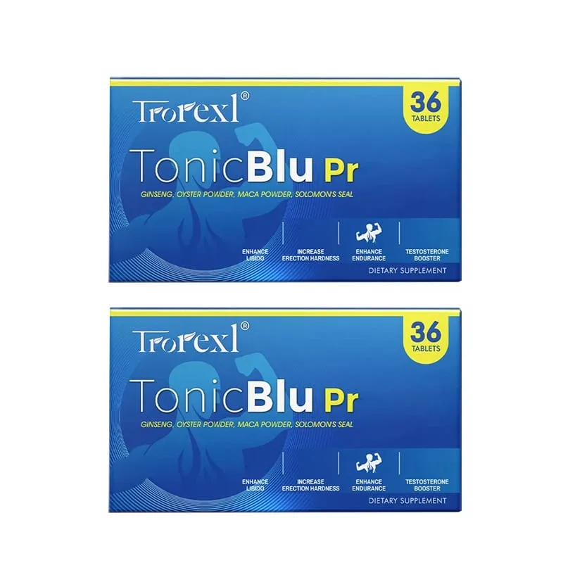 Trorexl-TonicBlu Pro - Kék tabletta a Rock-Hard Energy Volume Booster természetes osztriga ginzenghez a legjobb előnyökért — image 8