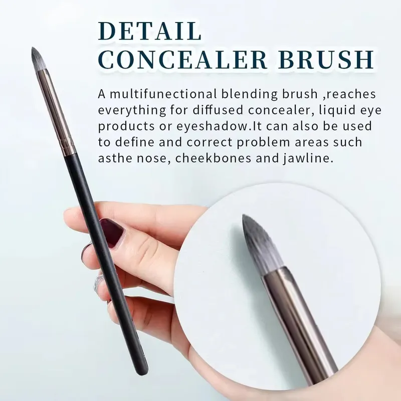 1pc Retractable Blush Brush Kabuki Foundation Brush Soft Fluffy Powder Contour Makeup Brushes Portable Makeup Tools — image 12