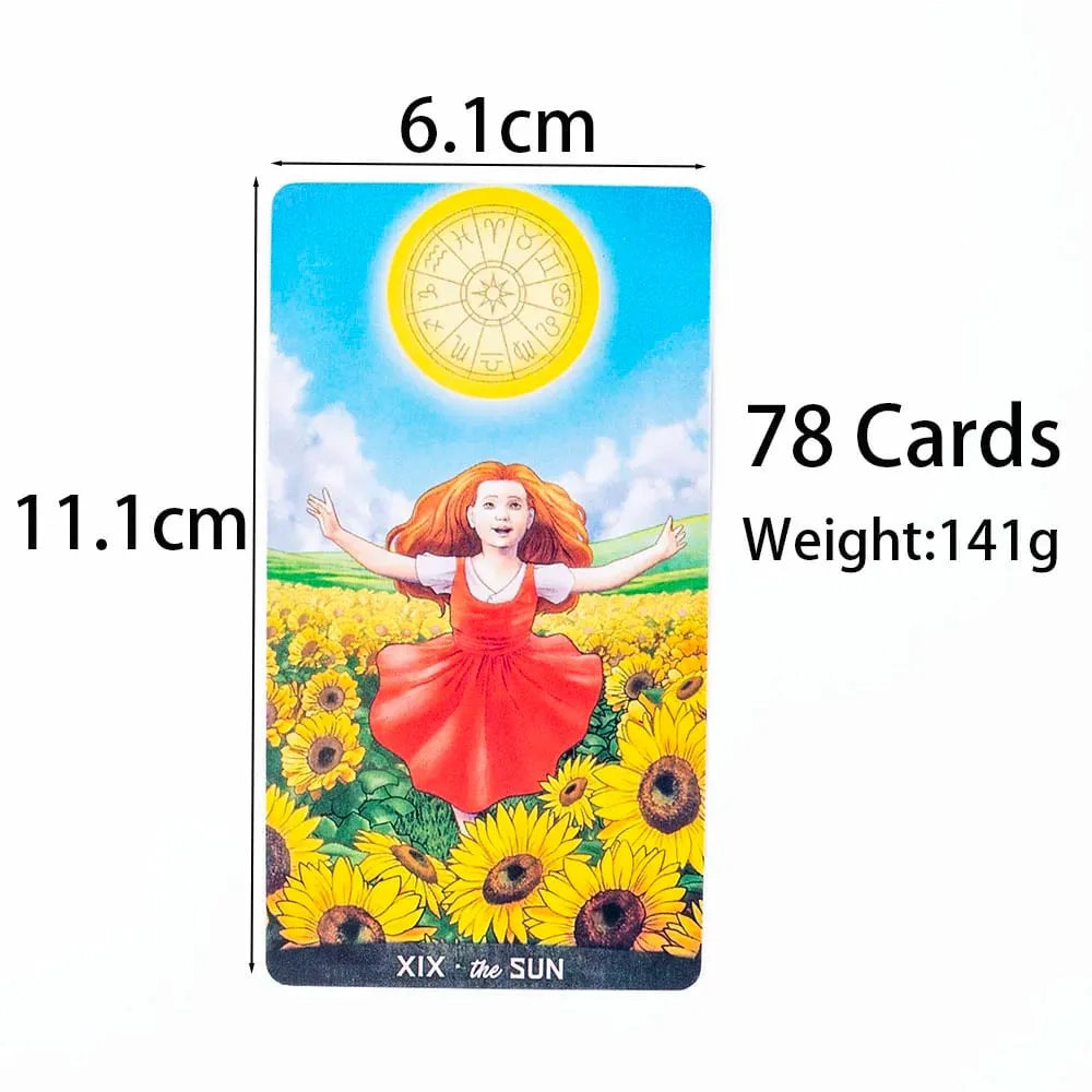 Gregory Scott Tarot 78-Card Deck tafelbladkaarten van groepsspellen voor feesten Precognition & Divinatio Oracle Set 11,1 * 6,1 cm — image 4