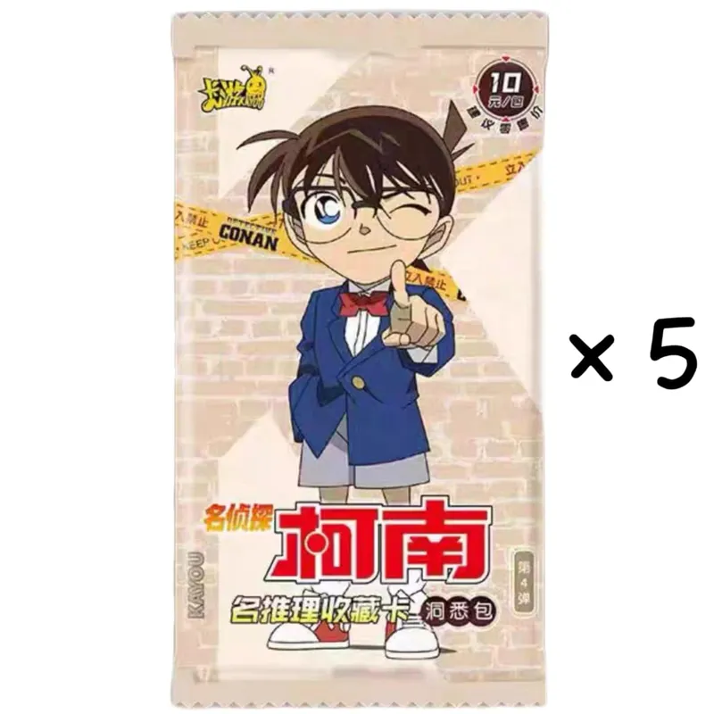 Genuine Detective Conan Card Name Reasoning Reveal Package Halloween Theme Kuroba Kaito Anime Collection Cards Toys Gifts
