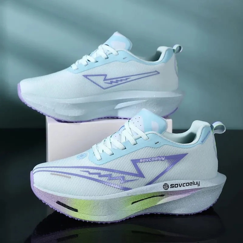 Running Shoes Carbon Board Speciality Men Sports Breathable Lightweight Women's Comfortable Marathon Athletic Nonskid Sneakers