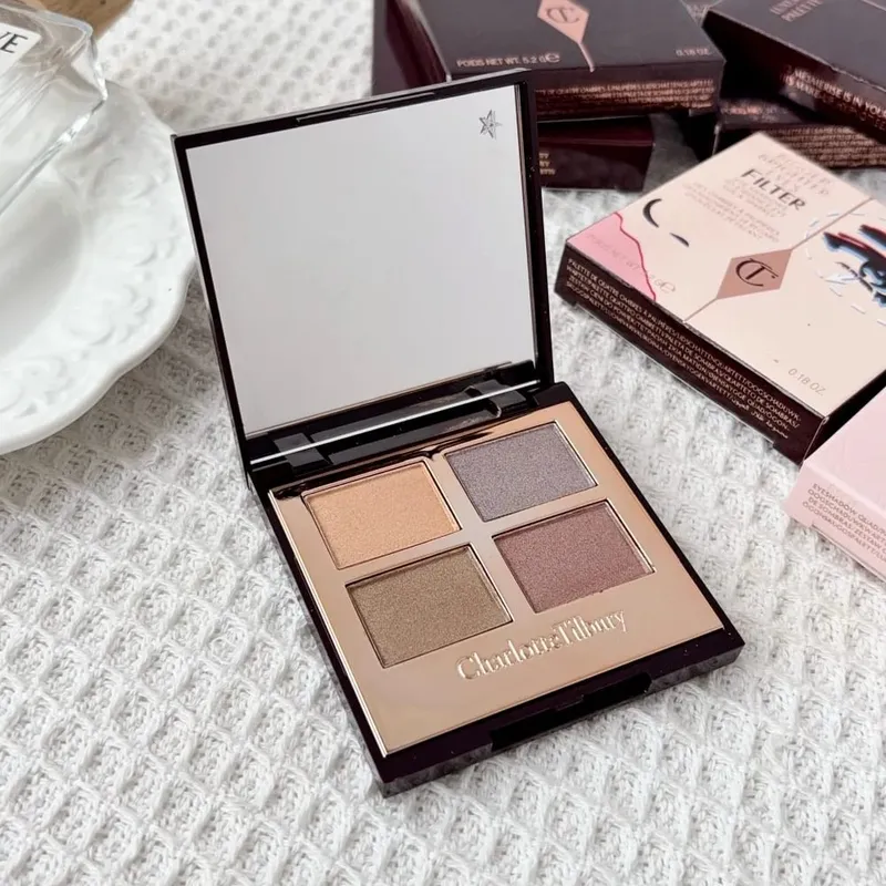 CT Dễ dàng sử dụng 4 màu 9 màu Bảng phấn mắt Charlotte Tilbury Son dưỡng môi Gối Talk Big Lip Plumpgasm Lip Blush Quà tặng trang điểm