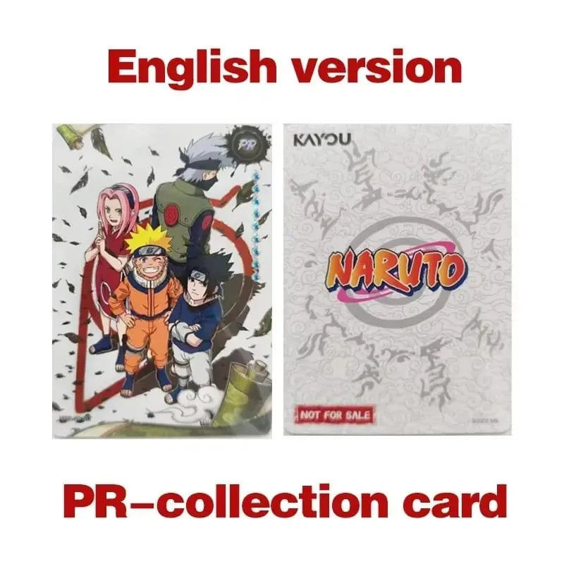Genuine Naruto English Version Sreies2 T2W9 T4W6 Booster Box Anime TCG Rare CR Ninja World Collection Cards Kids Toy Gift — image 17